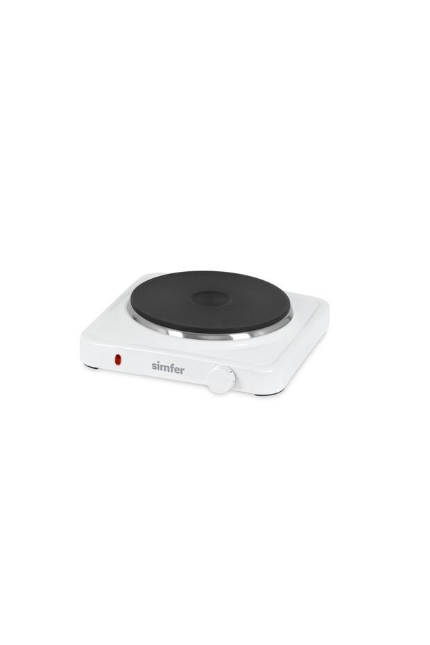 Hp1500w Beyaz Hot Plate Tek Gözü Elektrikli Ocak - 1