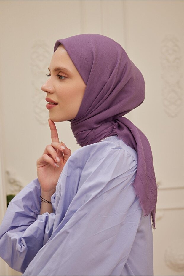 Bambu Eşarp Lavanta - 1