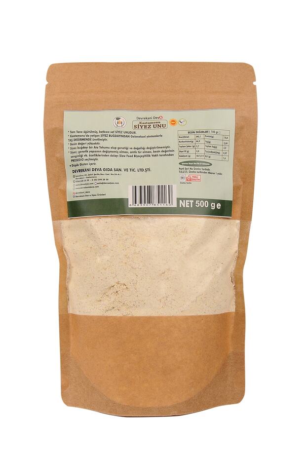 Kastamonu Taşdeğirmen Siyez Unu 500 Gr - 1