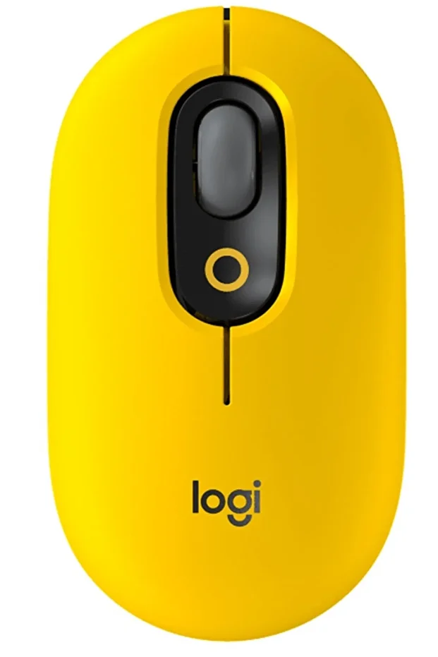 Pop Mouse With Emoji Blast Yellow 910-006546 - 1
