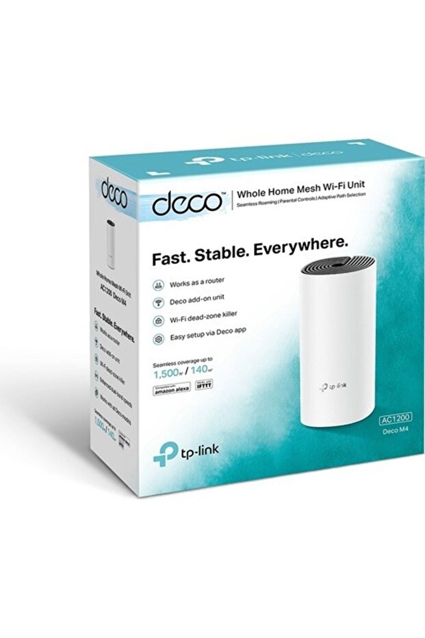 Deco M4 1 Li Paket Ac1200 Tüm Evi Kapsayan Mesh Wifi Sistemi - 3