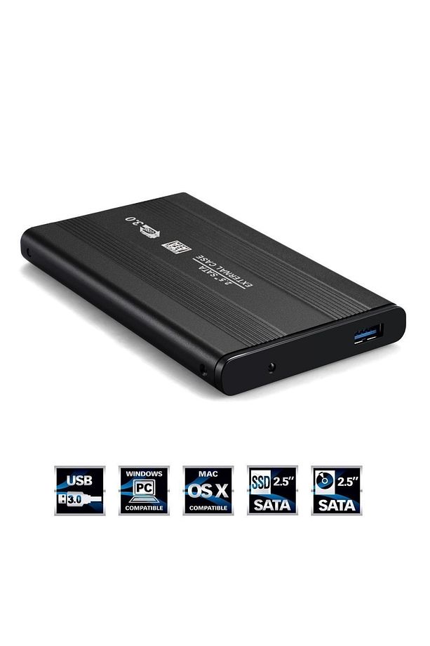 2.5 Hdd Kutusu Usb 3.0 Hardisk Kutusu Metal Gövde Harici Kutu Ssd Kutusu Desteği Windows Mac Için - 2