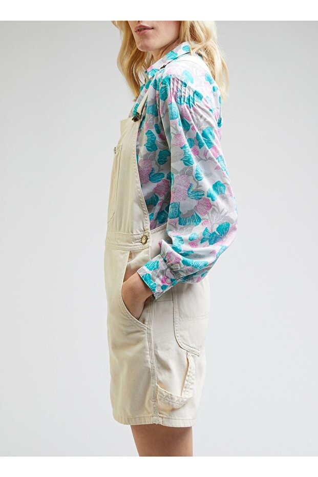 Ekru Kadın Tulum L35dvbdn - 4