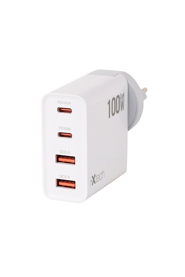 100w Pd Oc 3.0 Süper Hızlı Portatif Başlıklı Adaptör - 2