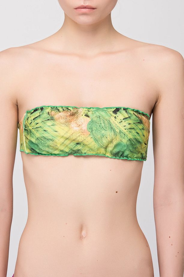 Kadın Renkli Straplez Bikini CFAD102B32 - 1