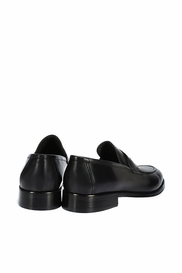 Hakiki Deri Koyu Gri Erkek Loafer 120130005519 - 3