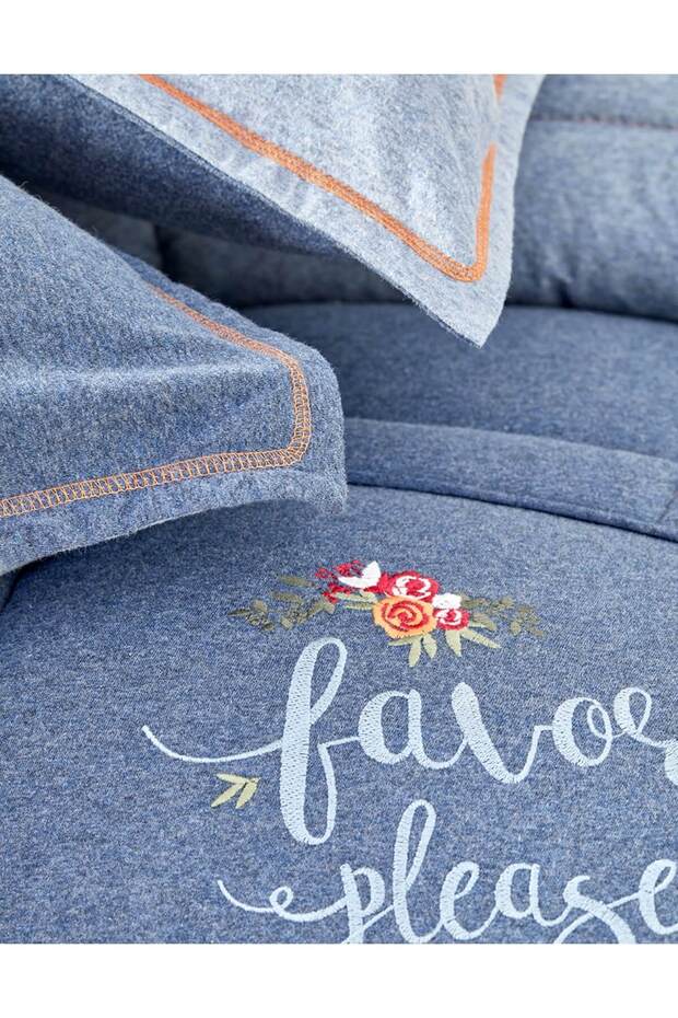 Çift Kişilik Nood Indigo Cotton Comfort - 3