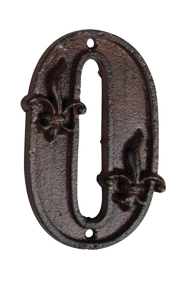 Antik Döküm Kapı Numarası 0 - 1