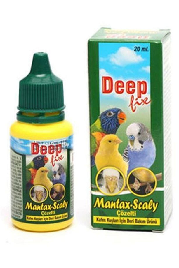 Mantax Scaly Kuşlar İçin Ayak-Gaga Mantarı Solüsyonu 20 ml - 2