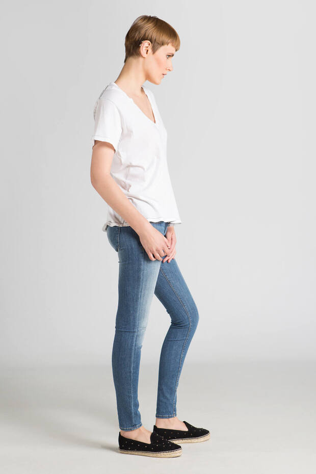 Kadın Mavi Jean Krista Super Skinny  - HDS01102015 - 3