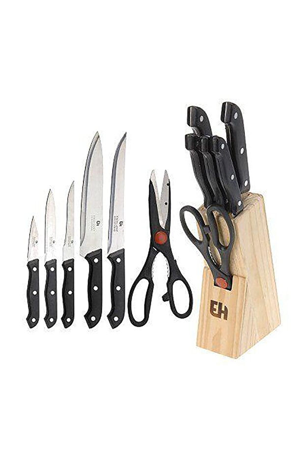 Blok Bıçak Seti 7 Parça - 1