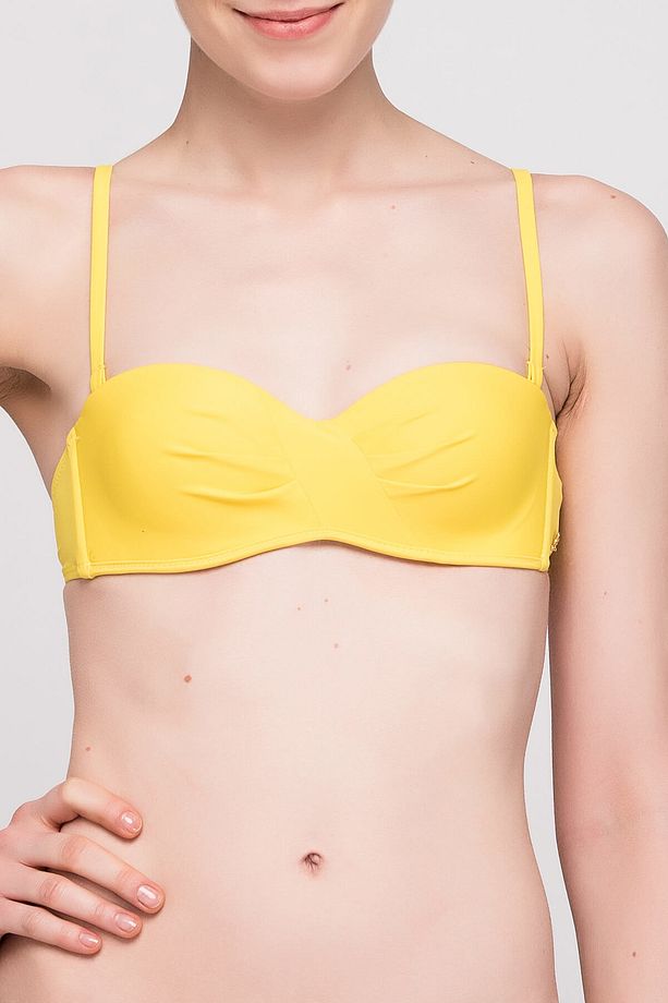 Kadın Açık Sarı Bikini Üstü CFAD092B03 - 1