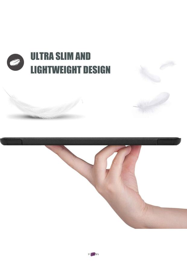 Samsung Tab S6 Lite P610 10.4" Tablet Flip Standlı Katlanabilir Akıllı Kılıf Sm-p610 Smart Cover - 3