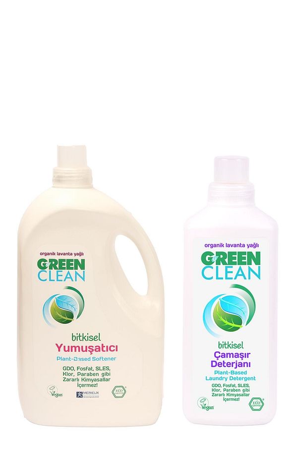 Organik Çamaşır Deterjanı 1000 ml ve Çamaşır Yumuşatıcı 2750 ml Set - 1