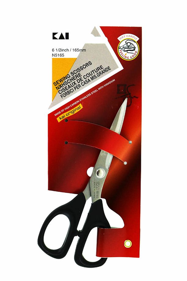 Kaı N-5165 Makas 6 Inch Siyah Saplı - 1