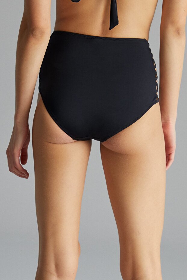 Siyah Basic High Fashion Bikini Altı - 3