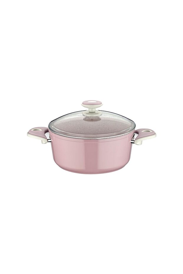 Granite Plus Deep Pot 22cm Pink - 1