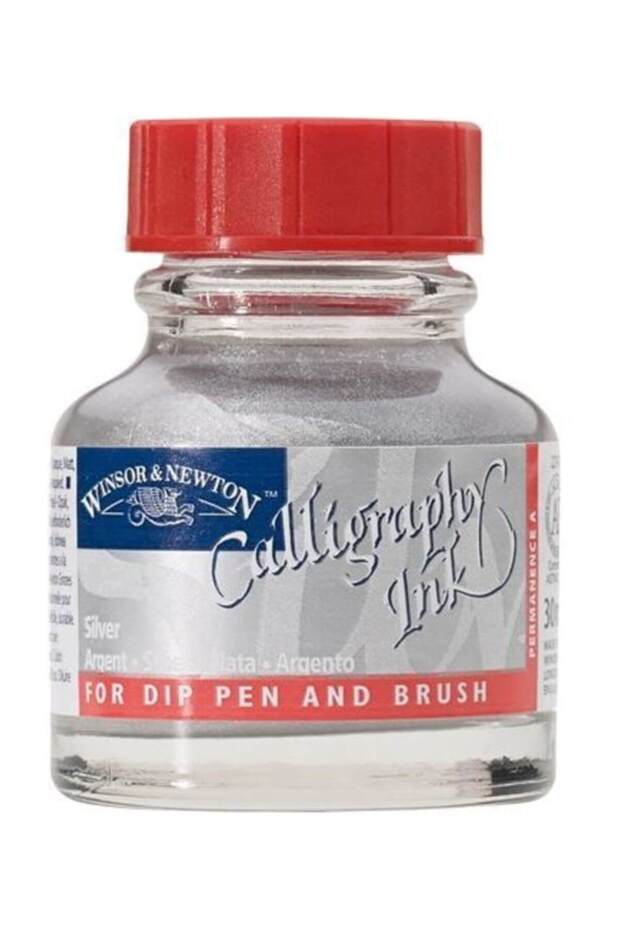 Supertrend Calligraphy Ink 30 Ml. Metallic Silver