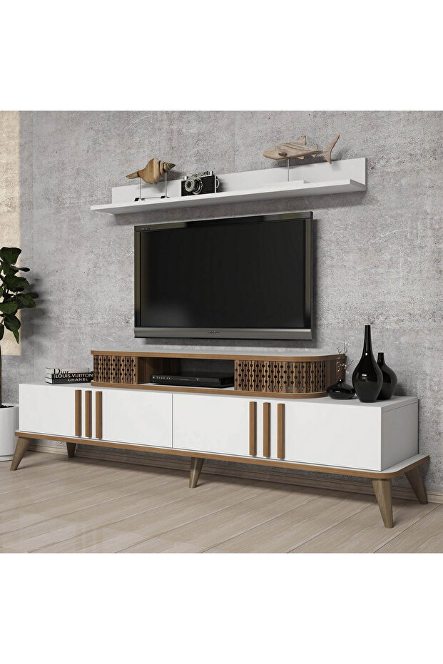 Eylül Tv Ünitesi - Beyaz - 1