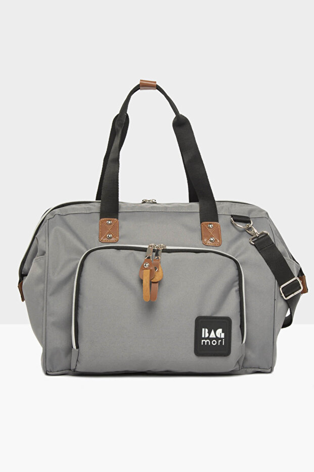Gray Shoulder Mother Baby Care Bag M000002154