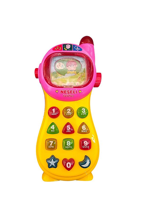 Can Kutulu Pilli Türkçe Telefon Sarı / - 1