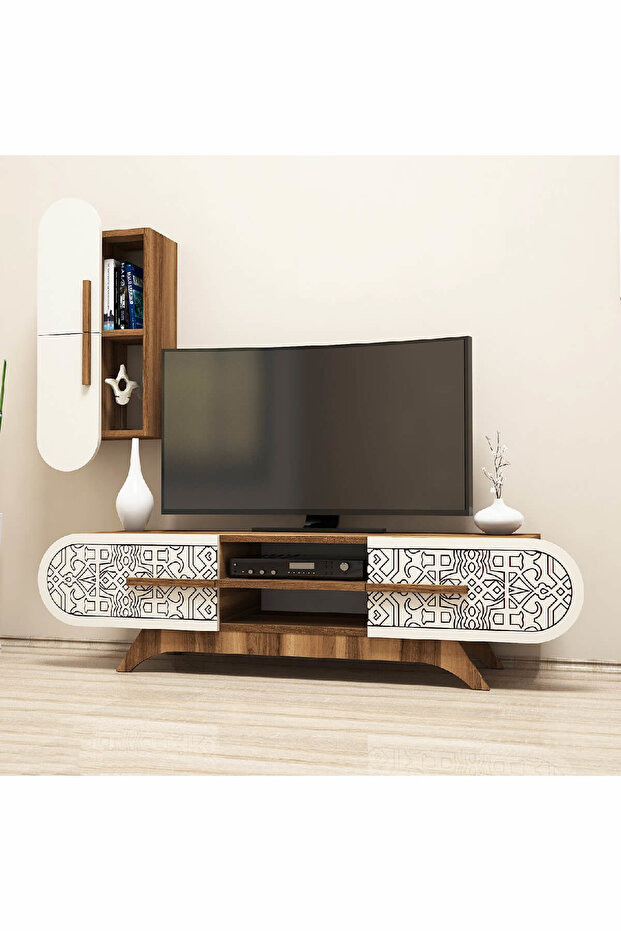 Defne Duvar Raflı Tv Ünitesi - 1