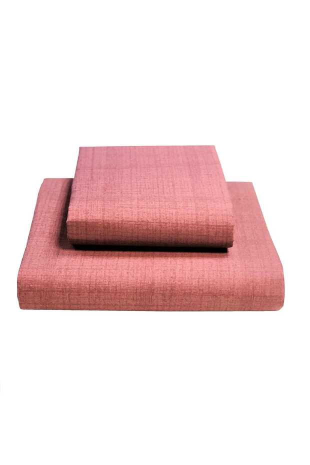 طقم ملاءات كبيرة الحجم من Ranforce باللون الوردي المجفف - 1