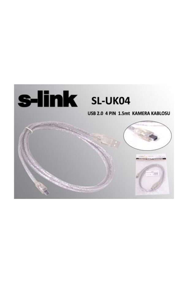 S-Link Sl-Uk4 Usb2.0 1.5M 4Pin Kamera Kablosu - 1