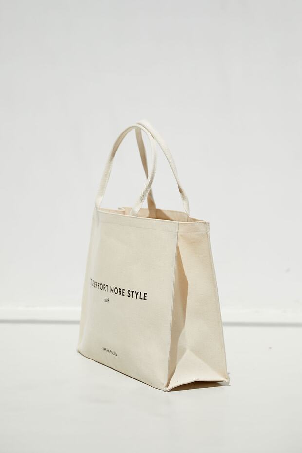 Baskılı Kanvas Çanta - 5