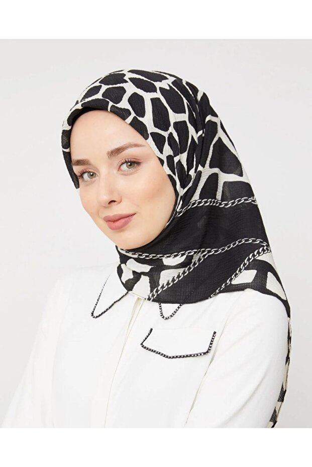 وشاح ميو منقوش - 1