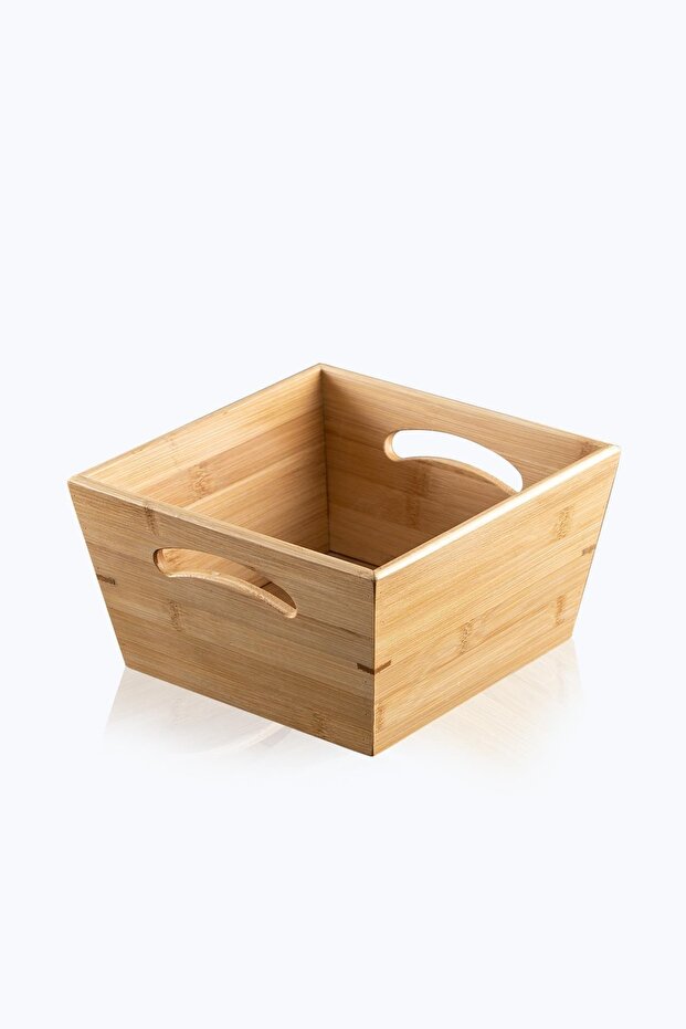 علبة خبز بامبو - 22 سم - 2