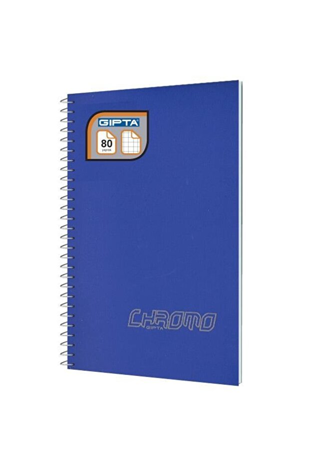 Chromo A4 80 Yaprak Spiralli Kareli Defter - 1