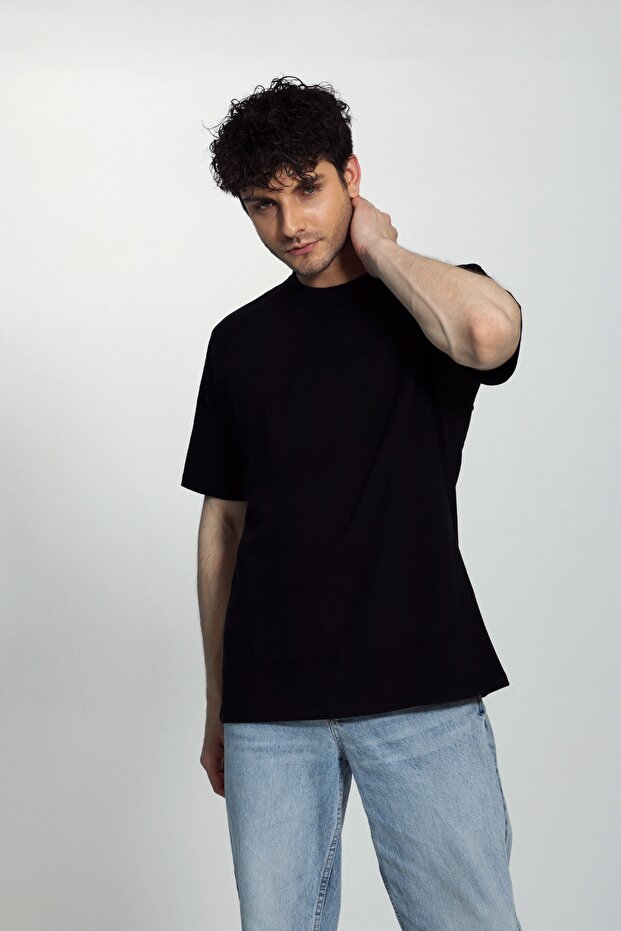 Maximo Men's Basic Oversize T-Shirt - 2