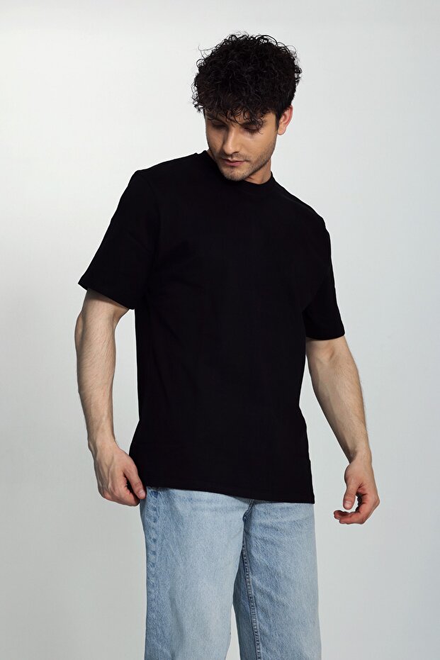 Maximo Men's Basic Oversize T-Shirt - 4