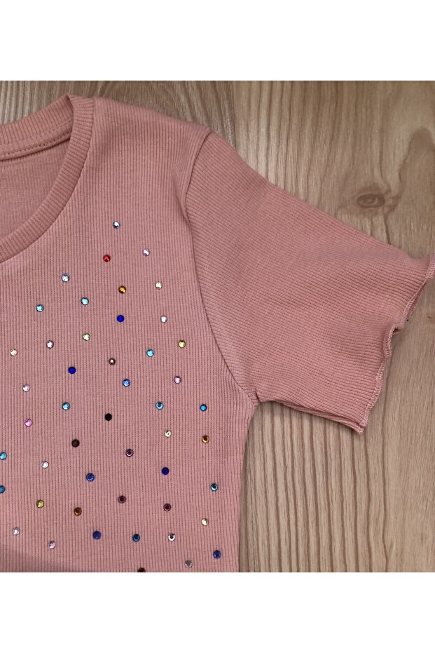 Taş Işlemeli Bluz - 2