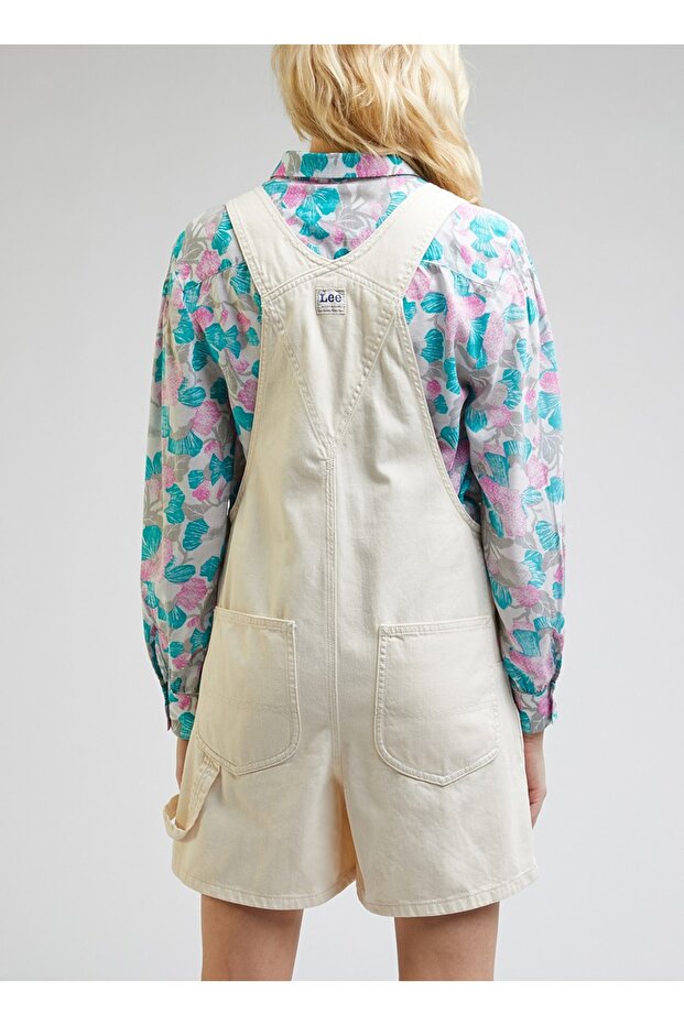 Ekru Kadın Tulum L35dvbdn - 5