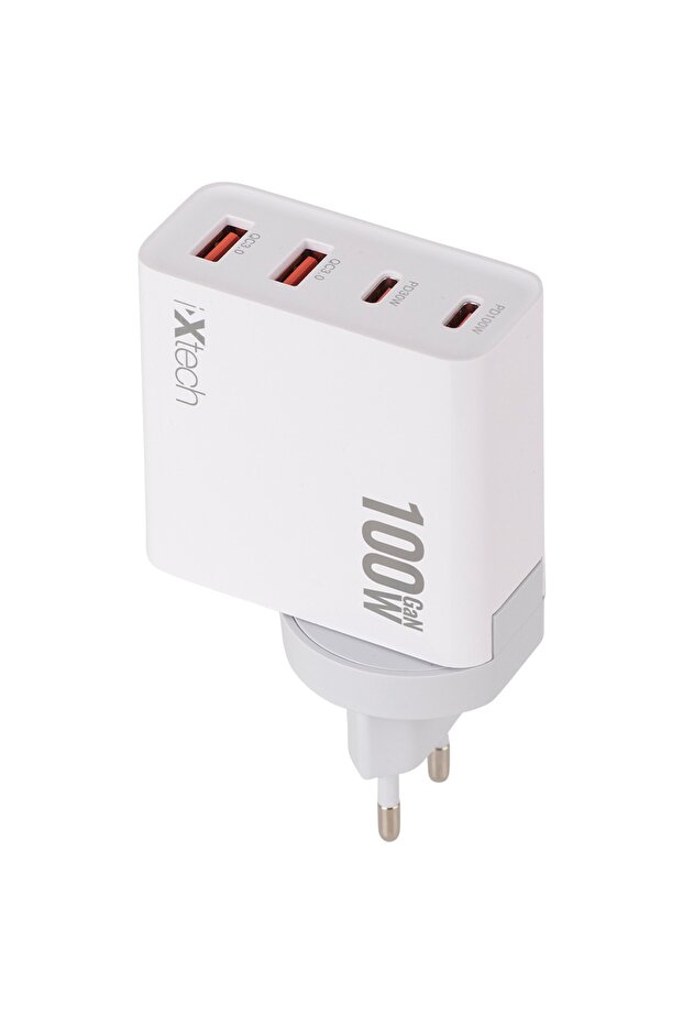 100w Pd Oc 3.0 Süper Hızlı Portatif Başlıklı Adaptör - 4