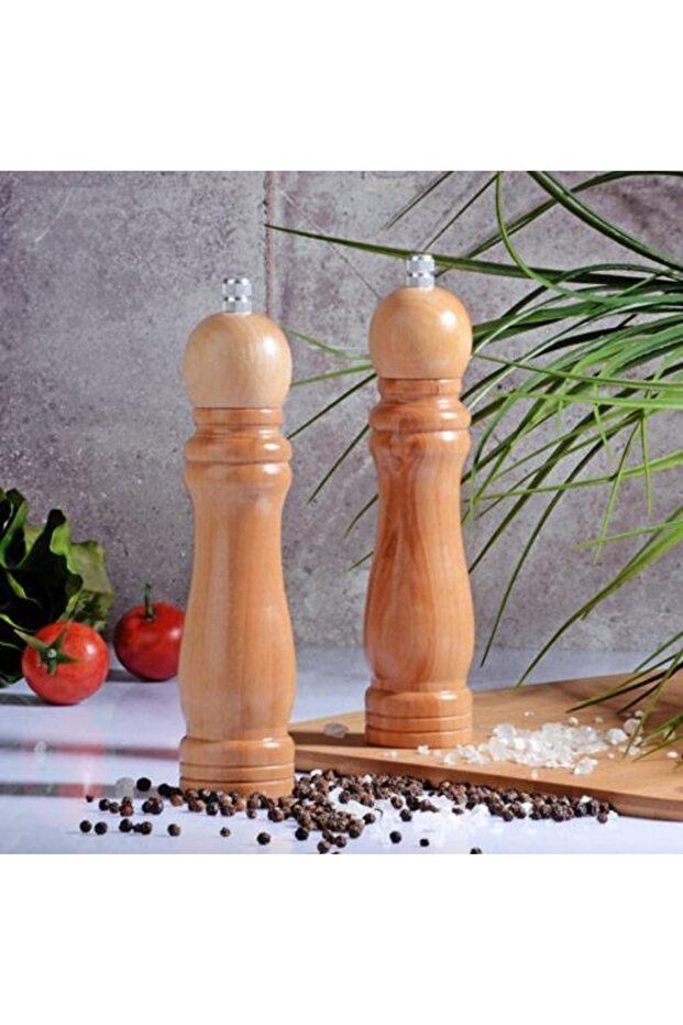 Wooden Grinder - Salt Pepper Grinder Medium 21 Cm (single)