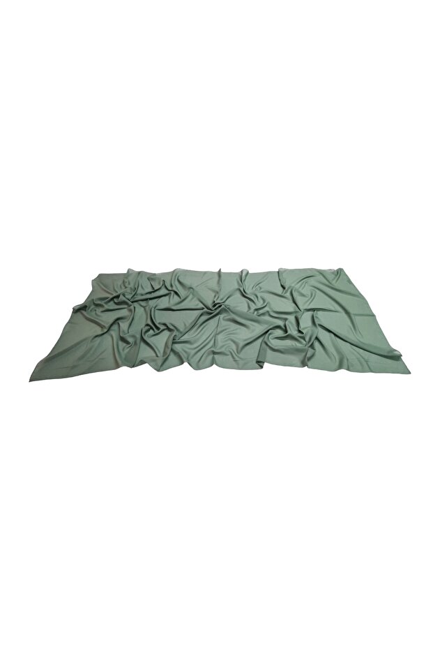Women's Hijab Chiffon Shawl Green - 15