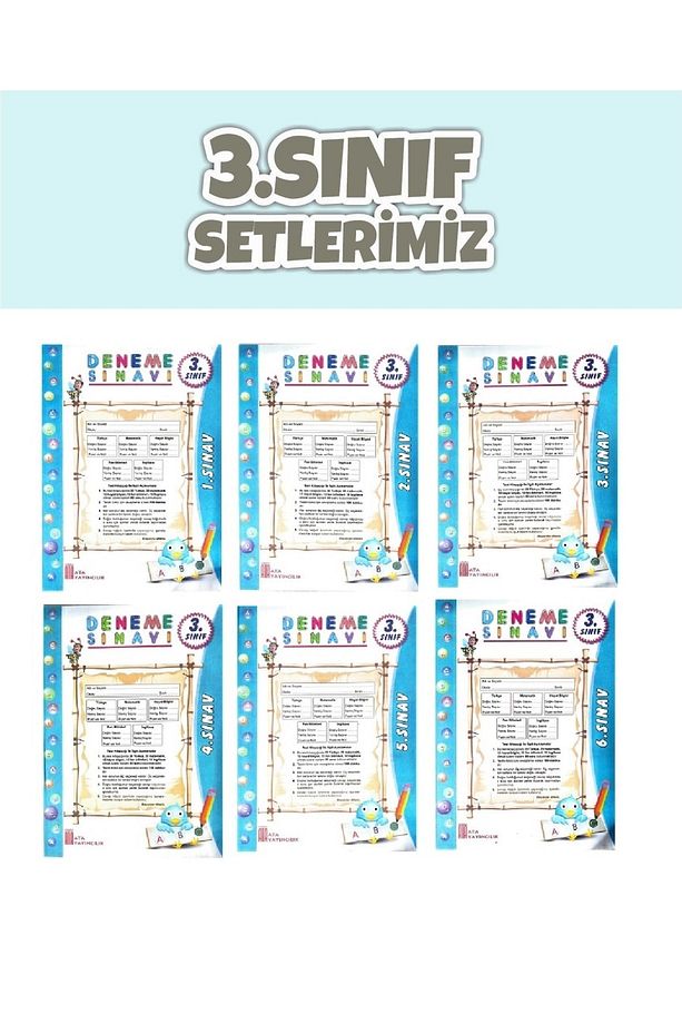 Ata 3.sınıf 6 Lı Poşet Deneme - 1