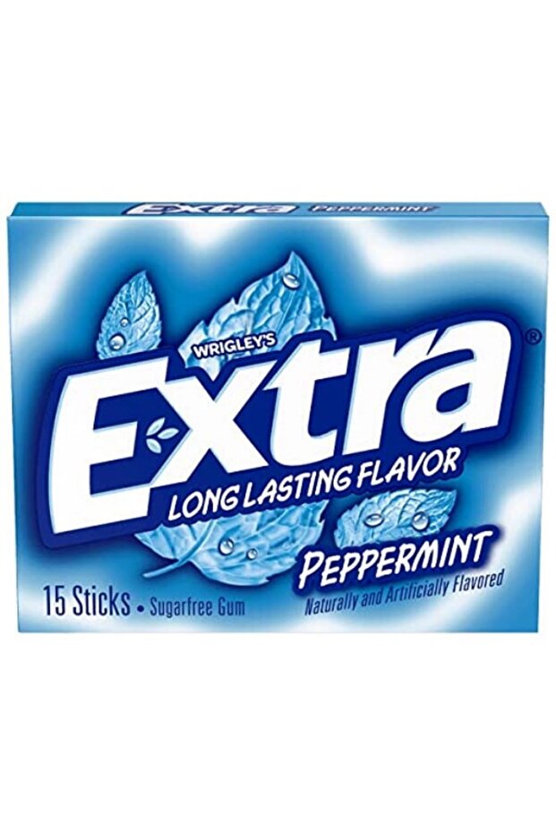 Wrigley's Extra Peppermint Gum 15 Sticks - 1