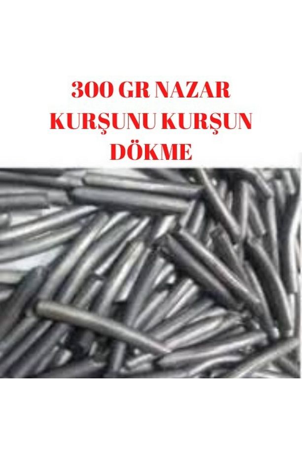 Nazar Kurşunu Kurşun Dökme Eritme 300 Gr Saf Kurşun - 1