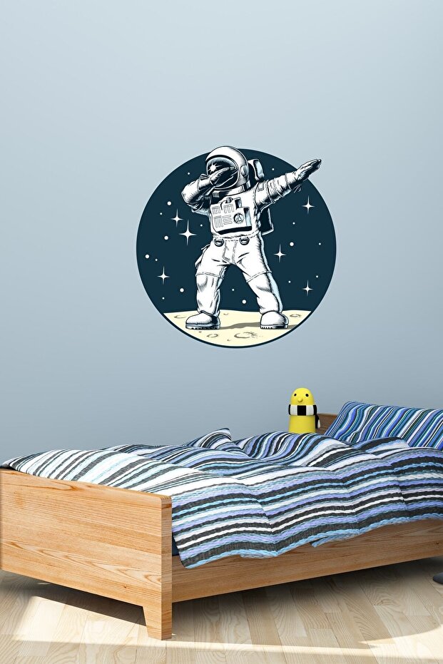 Astronot Duvar Sticker Seti - 2
