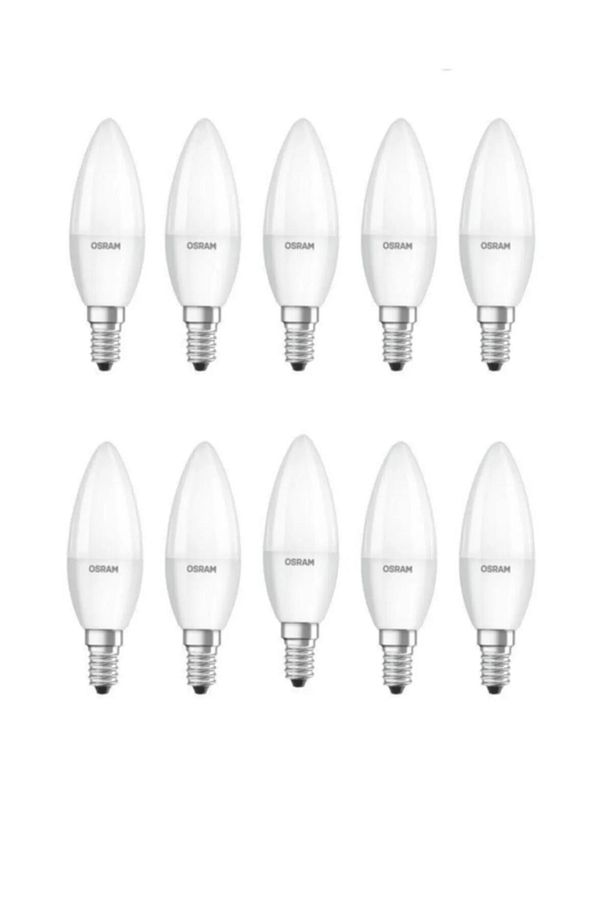 Led Value 4.9w Mum Sarı Işık E-14 Ampul 470 Lm ( 10 Adet) - 1