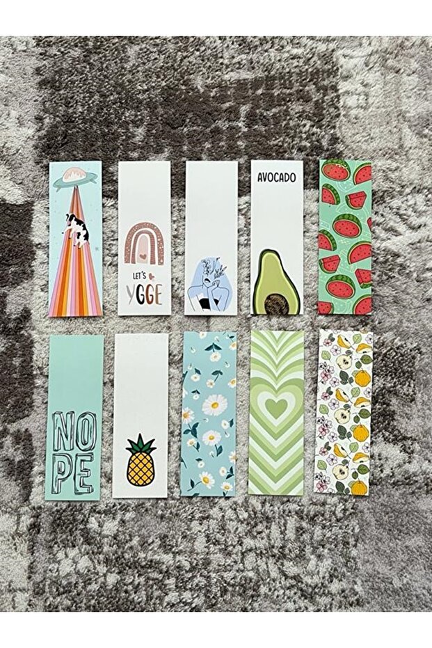 Movie Series Character Animal Design Mixed 10 Pieces Bookmark Set Pytkayrac96