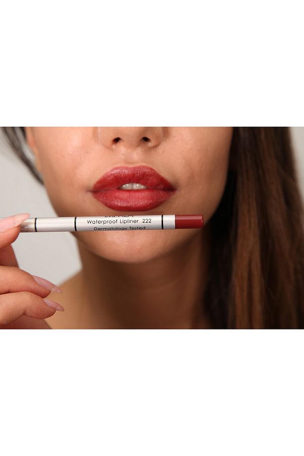 Dudak Kalemi Lipliner No: 222 Kırmızı Şarap Rengi - 4