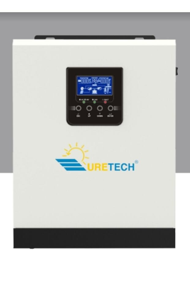 1kva 1kw 1000 Watt Tam Sinüs Akıllı 40 Amper Mppt Inverter 12v-220v Invertör - 1