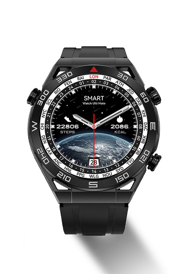Smart Watch Dt Ultramate Elite Akıllı Saat Android Ios Uyumlu Çift Kordon Siri Nfc Gps - 1