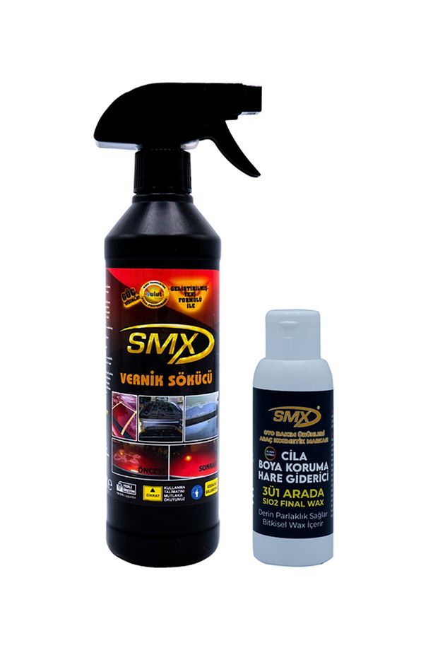 Vernik Sökücü (500 Ml) + Hediye Cila, Boya Koruma Ve Hare Giderici 3'ü 1 Arada (100ml) - 1