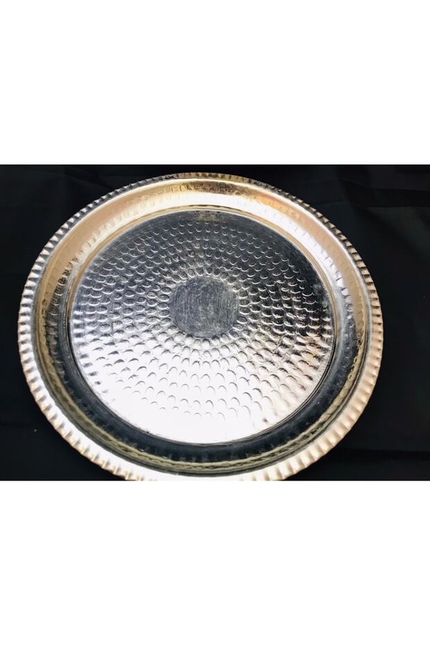 Bakır Servis Tabağı 25 Cm - 2